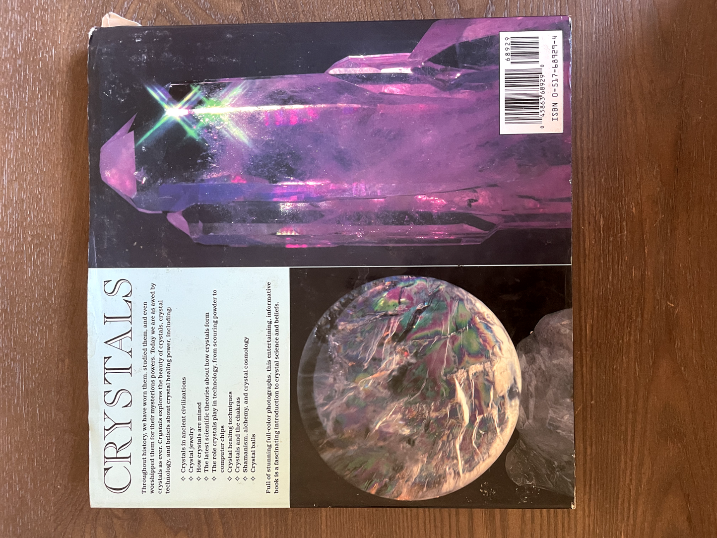 CRYSTALS By Douglas Bullis - Hardcover, 1990