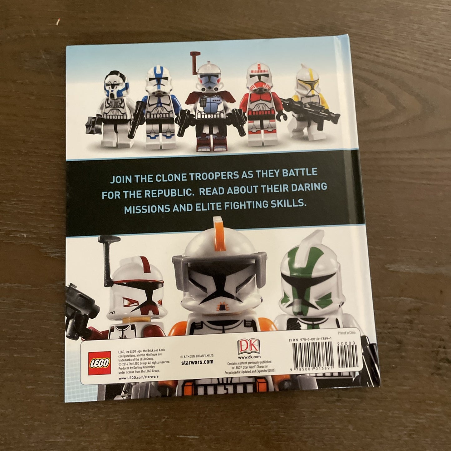 Lego DK Star Wars Clone Troopers-HardCover Book