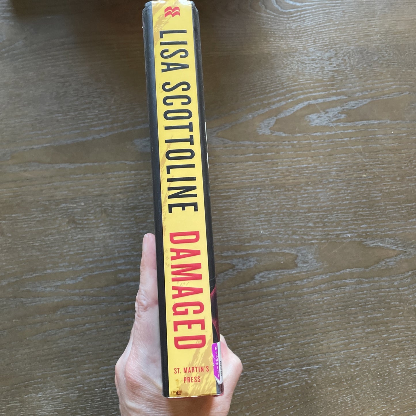 Damaged By Lisa Scottoline Hard Cover Book