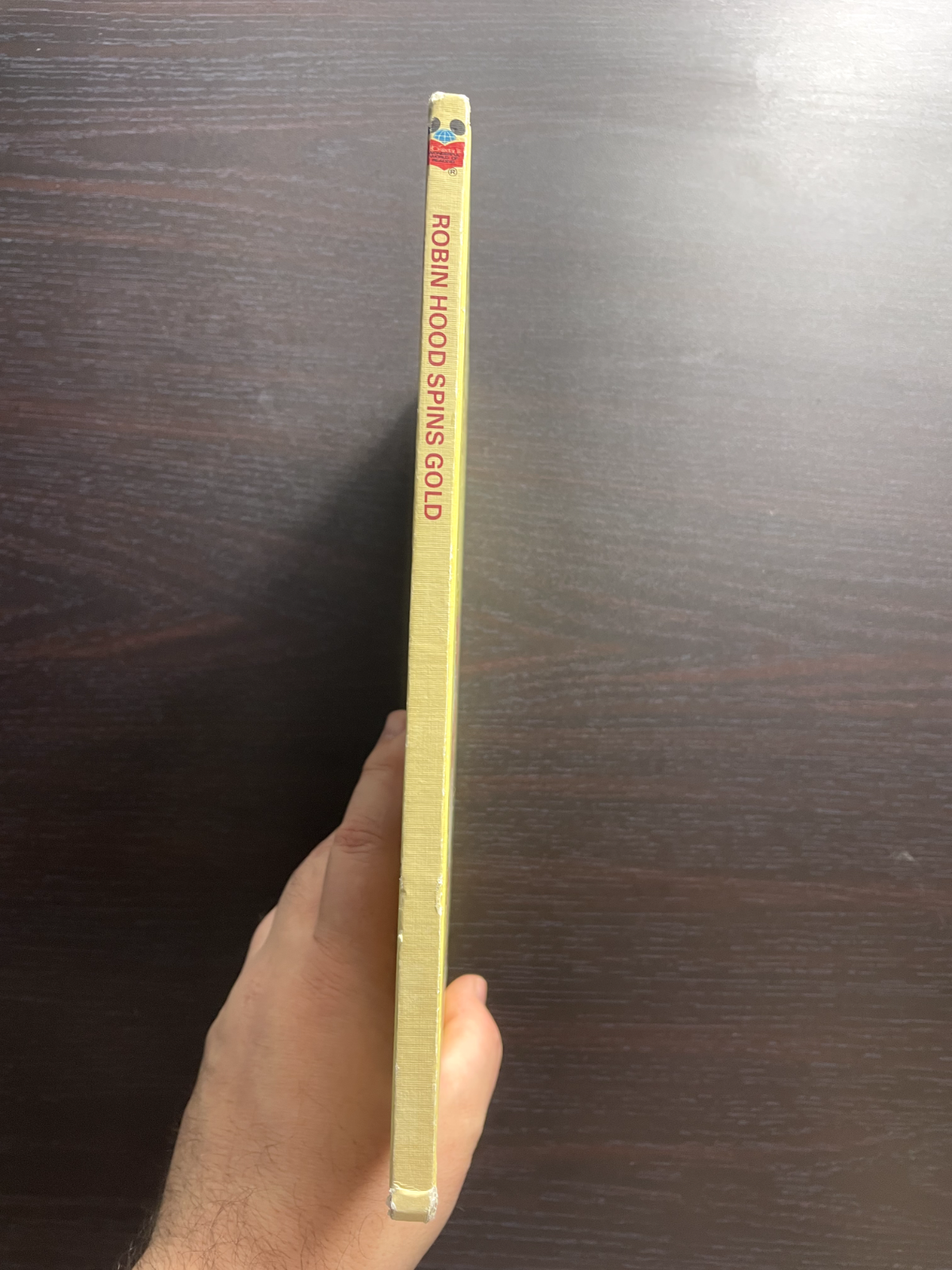 Robin Hood Spins Gold Disney Book Club Staff  1977 Hardcover First American Edit