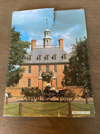 Colonial Virginia: A Picture Book To Remember Her By 1979 Illustrated Hardcover 