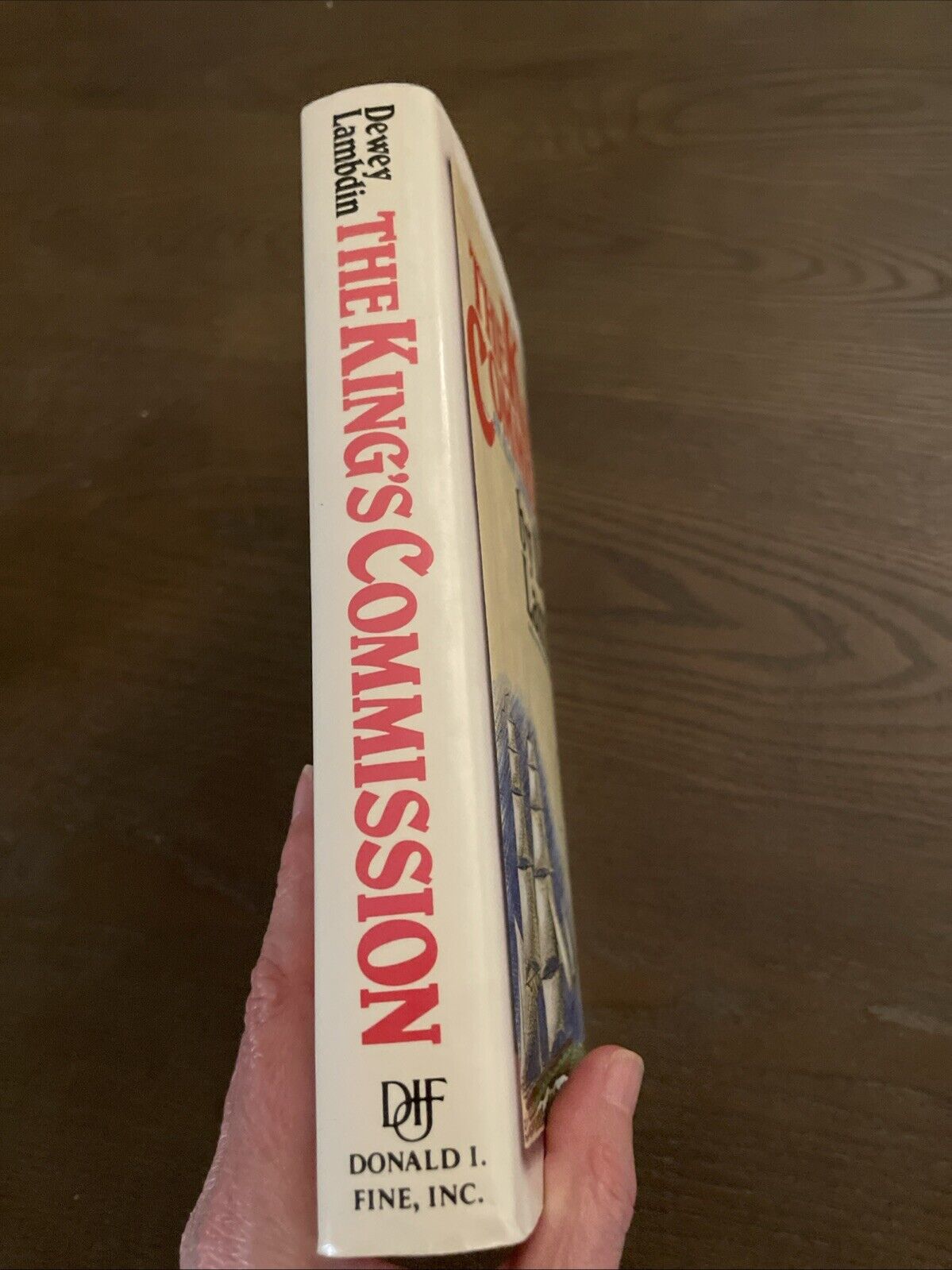 The King's Commission by Dewey Lambdin - Signed By Author