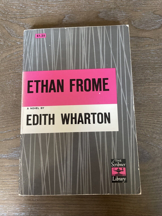 Ethan Frome Edith Wharton Vintage Paperback Scribner Library Edition 1939