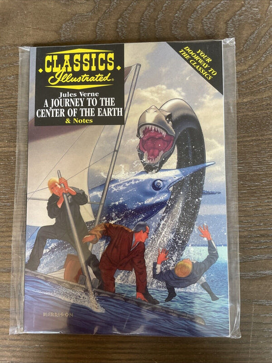 Classics Illustrated - Journey to the Center of the Earth by Jules Verne  - 1997