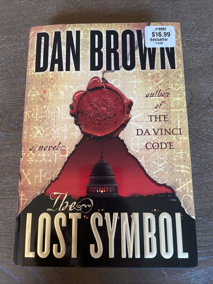 The Lost Symbol Dan Brown 2009 Hardcover First Edition 1st Print Robert Langdon