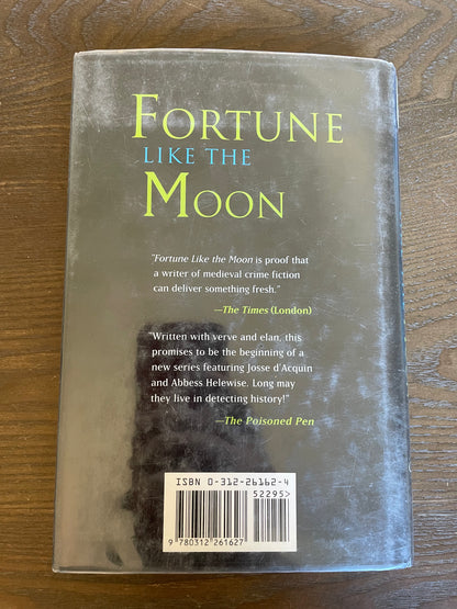 Fortune Like the Moon (A Hawkenlye Mystery) - Hardcover By Clare, Alys 1st ExLib