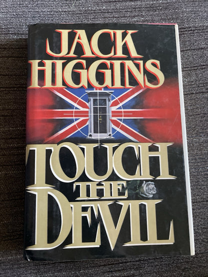 Touch the Devil by Jack Higgins (Hardcover) VERY GOOD