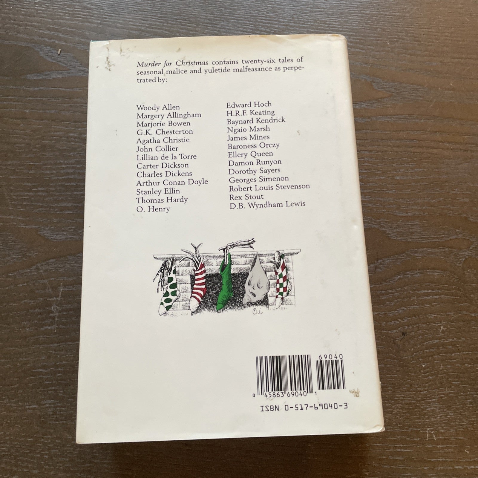 Murder for Christmas: 26 Tales of Seasonal Malice HC/DJ